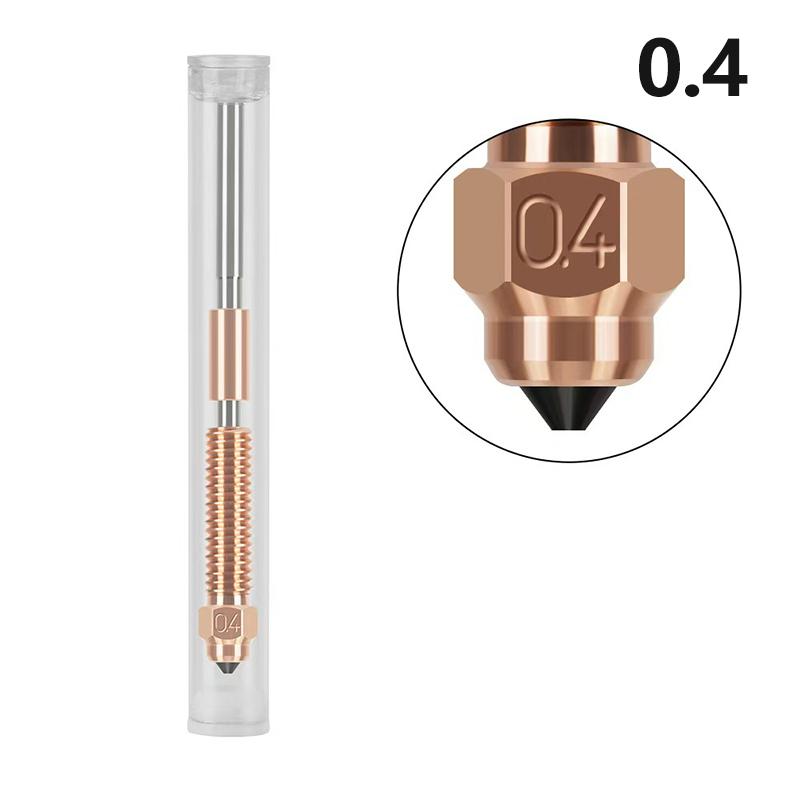 1PCS Creality K1C/K1 Max/K1 SE Nozzles Quick-Swap 3D Printer Nozzle Kit Copper Alloy And Hardened Steel Nozzle For K2 SE
