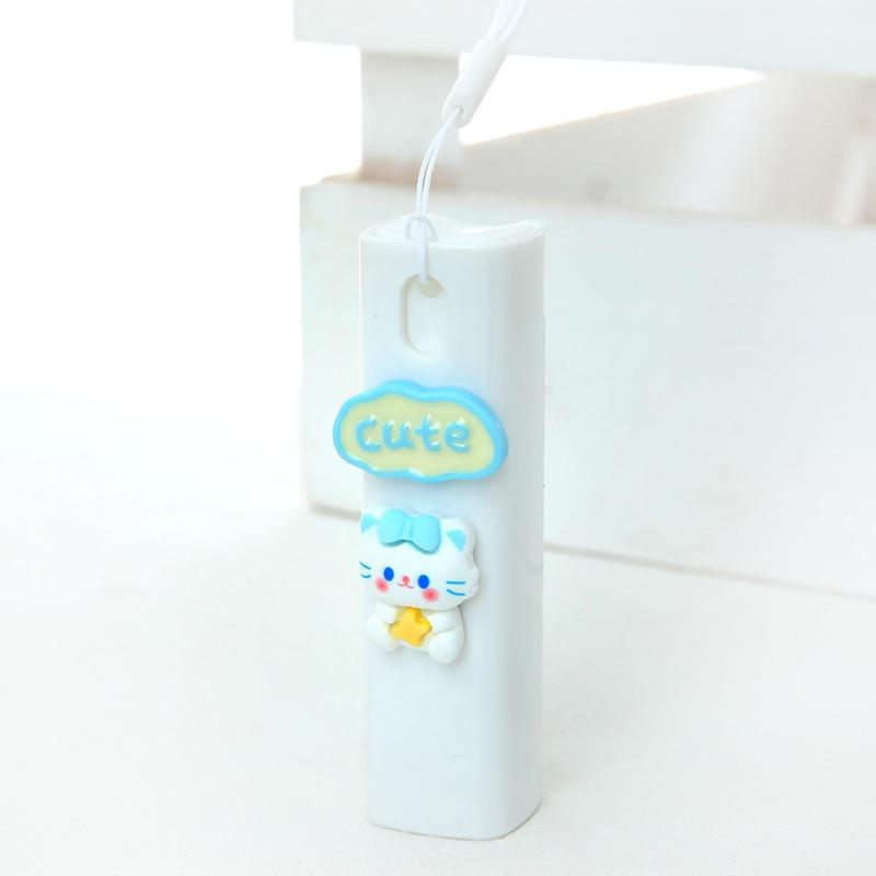 

1 шт., милый портативный распылитель пуш-ап, уличная ручная кладь, мини-спрей, спиртовой косметический распылитель