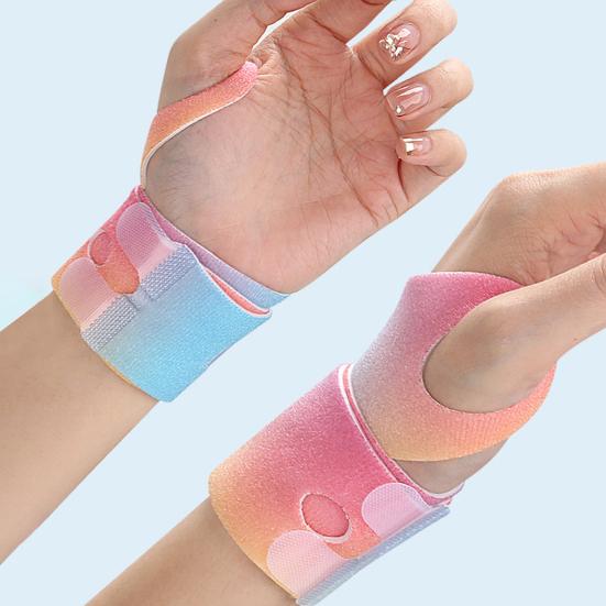 Wrist Wrap Adjustable Wrist Support for Carpal Tunnel Pain Relief Athletic Foam Tape Ankle Brace for Running Basketball Workout Fitness