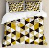 Geometric Duvet Cover Spanish Culture Inspired Ornamental Symmetric Floral Arrangement Vivid Palette Twin Polyester Qulit Cover