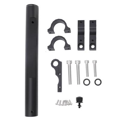 Flagpole Holder Bracket Aluminium Alloy Tail Gate Flagpole Mount Antenna Flag Pole Holder for Wrangler JK JKU JL