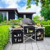 TOURIST KITCHEN CABINET foldable garden bag CAMPING table