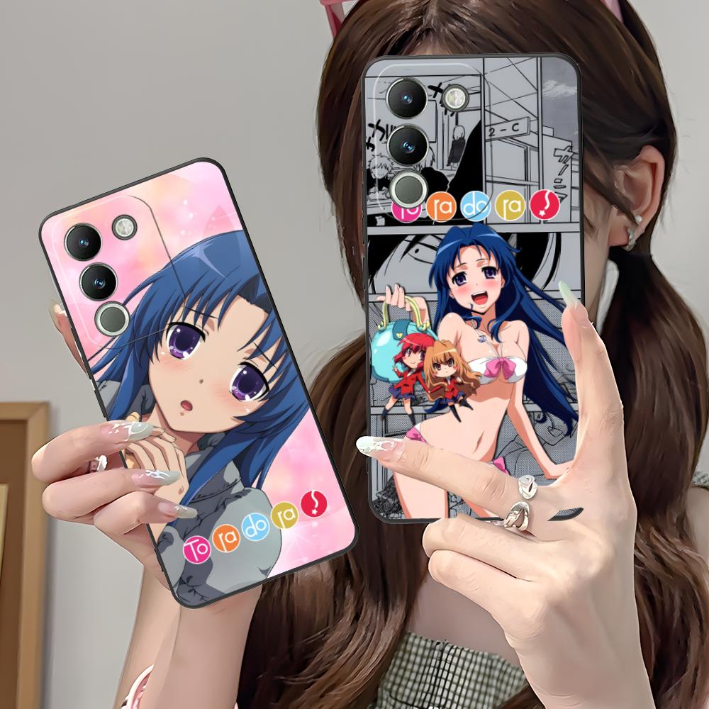 Toradora Kawashima Mobile Phone Case for VIVO V60 V50 V40 V30 V29 V27 V25 V23 Pro Lite 5G Colorful Printing Cover Luxury Cover