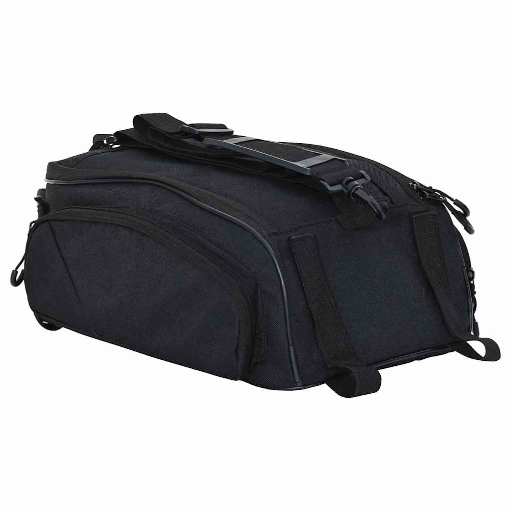 vidaXL Fahrradtasche Schwarz 38 x 21 x 16 cm Polyester schwarz