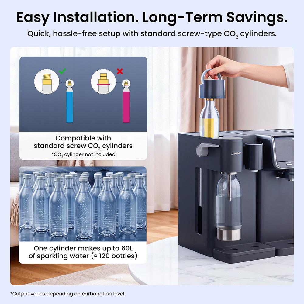 JIMMY Matrix S9 Cold Sparkling Water Maker