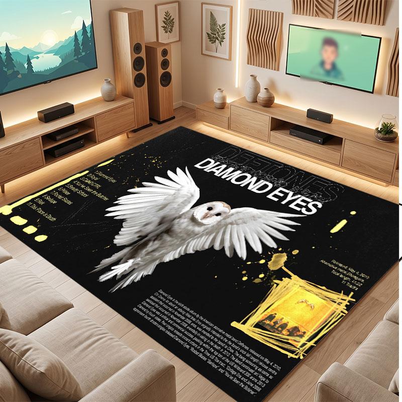 Deftones Rug Soft Thick Non Slip Floor Carpet for Bedroom Living Room Home Decor