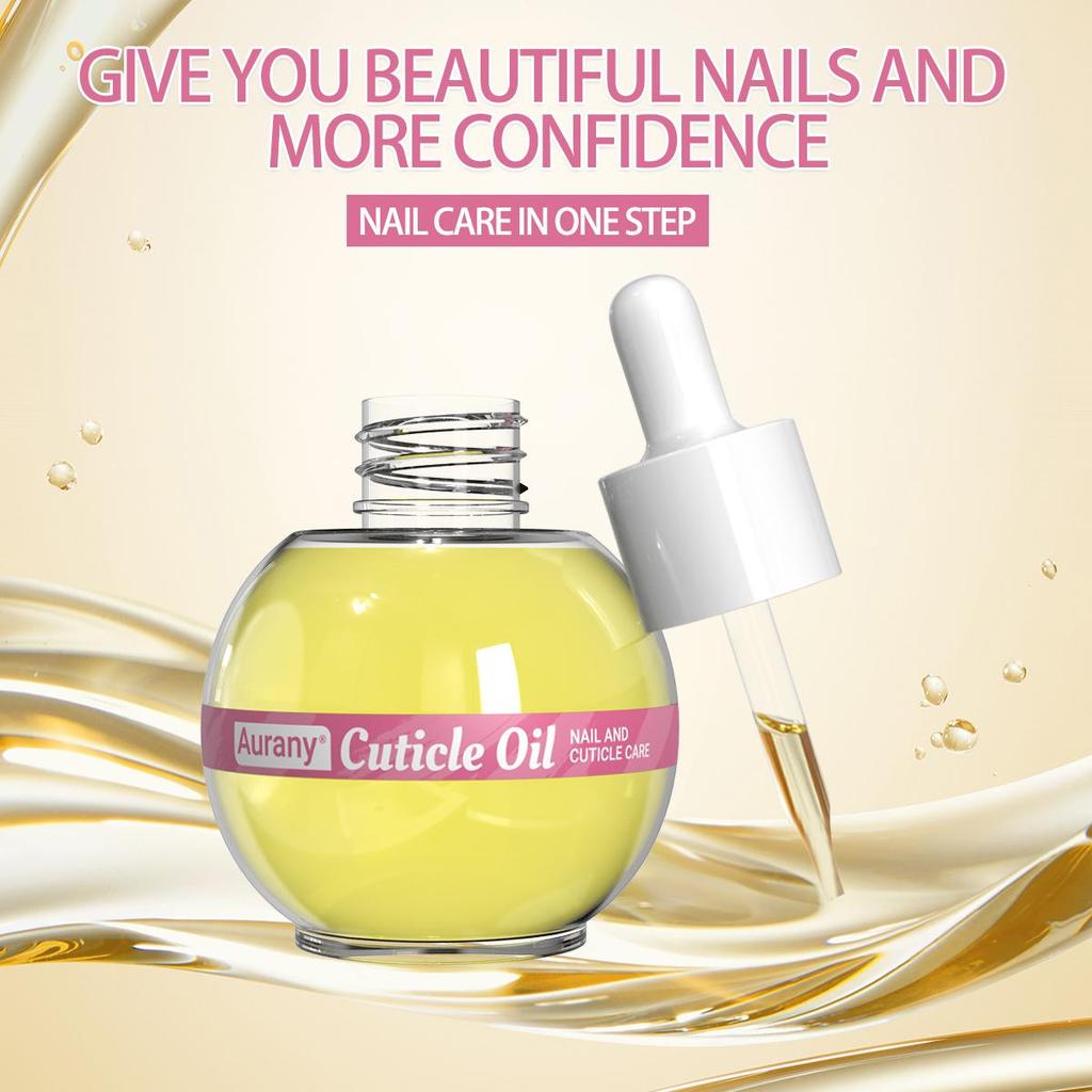 Cuticle Oil, Nail Strengthening Oil With Niacinamide, Moisturizing Nail Care Treatment for Dry, Non-Greasy, Fast Absorbing-30Ml