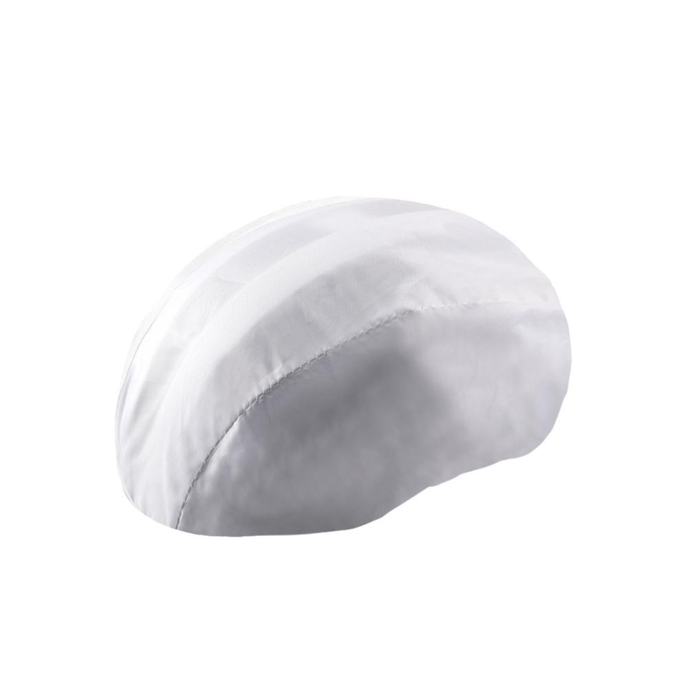 Bicycle Helmet Cover Waterproof Reflective Dustproof Rain Cover Elastic Edges Protective Cover Road Bike Cycling Helmet Cover белый