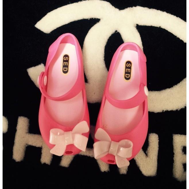 Lovely Kids Girls Cartoon Mickey Minnie Sandals Casual Summer Beach Jelly Shoes Kids' Clothing