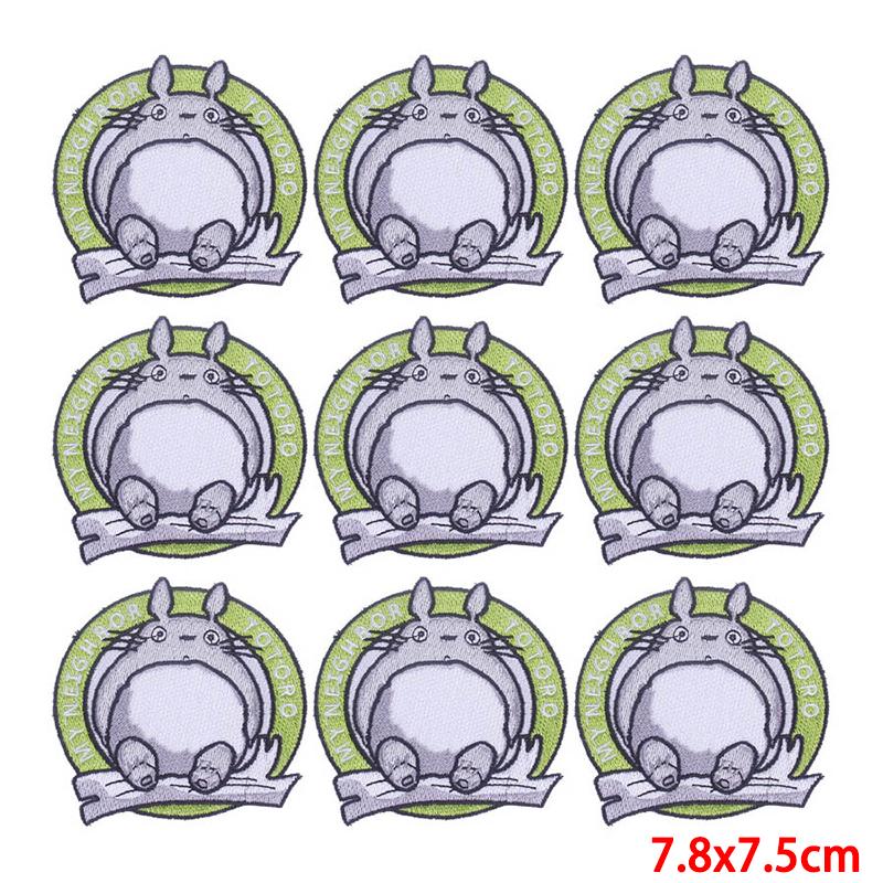 10 Pcs/lot Wholesale Embroidery Patch Iron On Patches For Clothing Patches On Clothes Jackets Decor Applique Sew Supplies