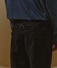MUSINSA STANDARD Back Satin Baker Pants [Black]