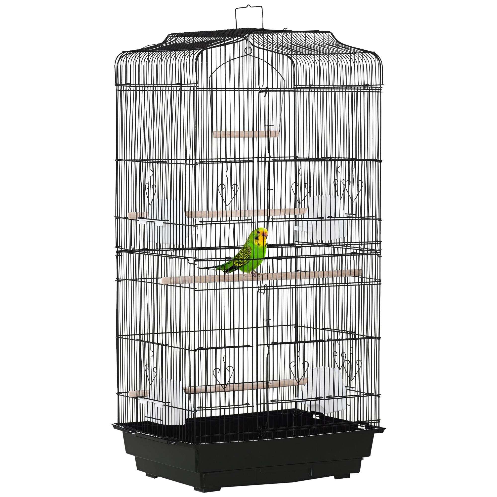 Large Metal Bird Cage with Stand