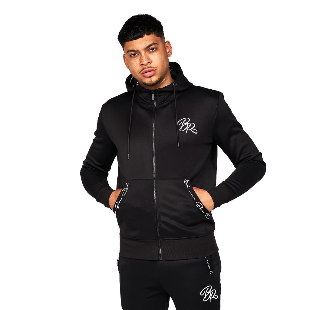 Born Rich Mens Foletti Full Zip Hoodie