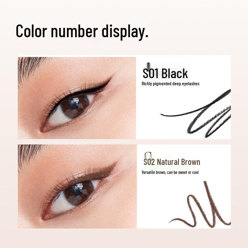 COLOUR ZONE Long-lasting Waterproof Eyeliner Gel Pencil