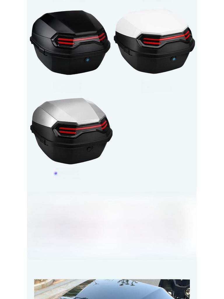 Universal Large Electric Car Trunk Tail Box for Battery Pedal Motorcycles