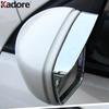 For Volvo XC60 XC 60 2018-2025 2026 Chrome Side Door Rearview Mirror Eyebrow Rain Shield Sun Visor Cover Trim Car Accessories
