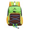 Colorblock Sport Backpack with Front Bungee Cord Buckle Strap Casual Lightweight Daypack for Outdoor Travel