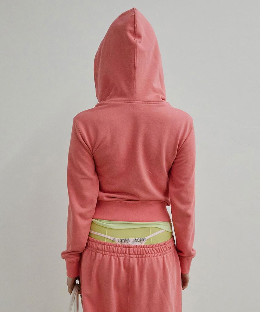 SCULPTOR Napoleon Stud Hoodie Acid Pink