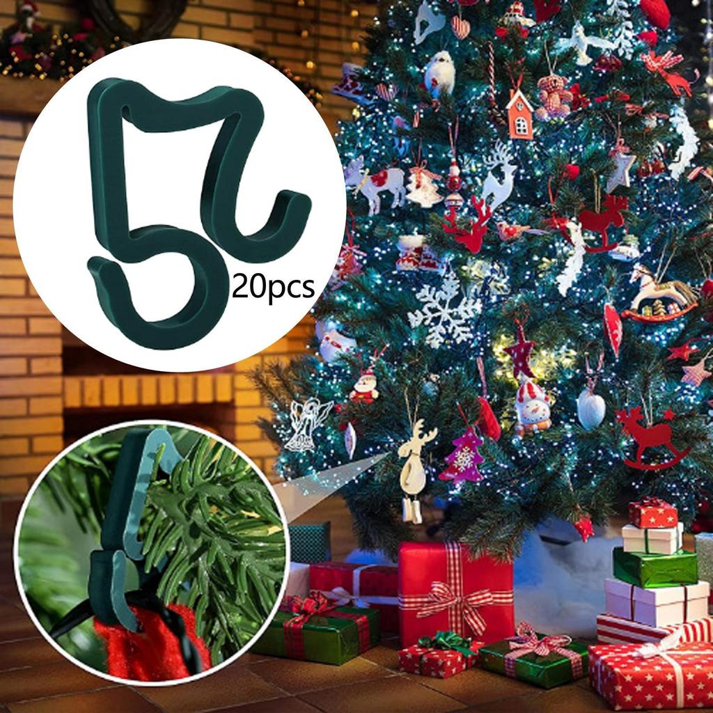 Koupit Christmas Light Gutter Clips 20/50Pcs Pieces Hooks for Halloween