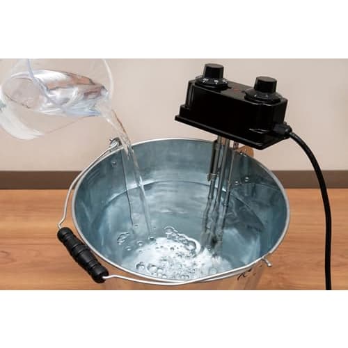 SK11 (SK11) Bucket Heater 1000W Safety Device (Empty Firing Prevention Temperature Overrise Prevention Sensor) Temperature Adjustment with Timer Funct