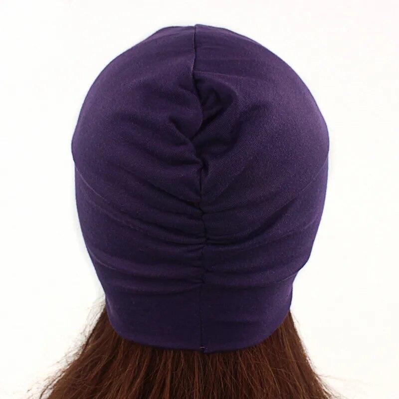 Fashion Women Cross Twist Turban Caps