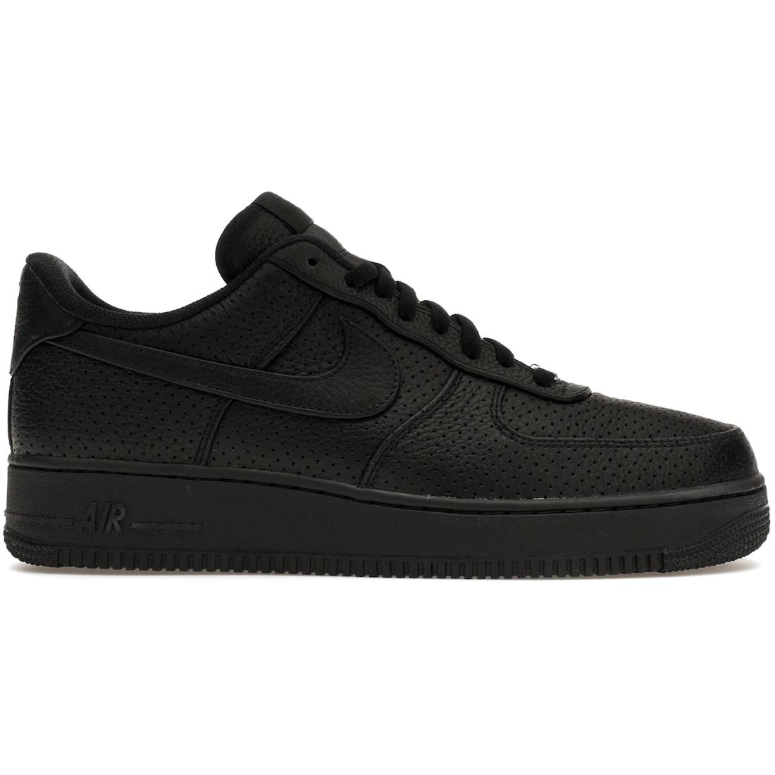 

Кроссовки Nike Air Force 1 Low SP Triple Black Перфорированные(HF8189-001) 43