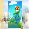 Spiel O-Om Nom-Stories Frosch Niedlich Handtuch Weich Pool Geschenk Für Reise Fitnessstudio Dusche Camping Schnelltrocknend Sport Große Strandhandtücher