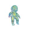 Crystal Decompression Doll: Natasha Squeeze Toy - Slow Rebound Black Figure