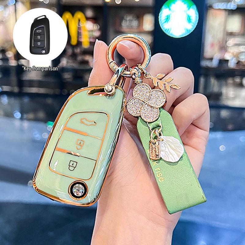 Stylish Key Case for Dongfeng Fengshen AX7, AX3, AX4, AX5, Fengdu MX5, A30 Car Models