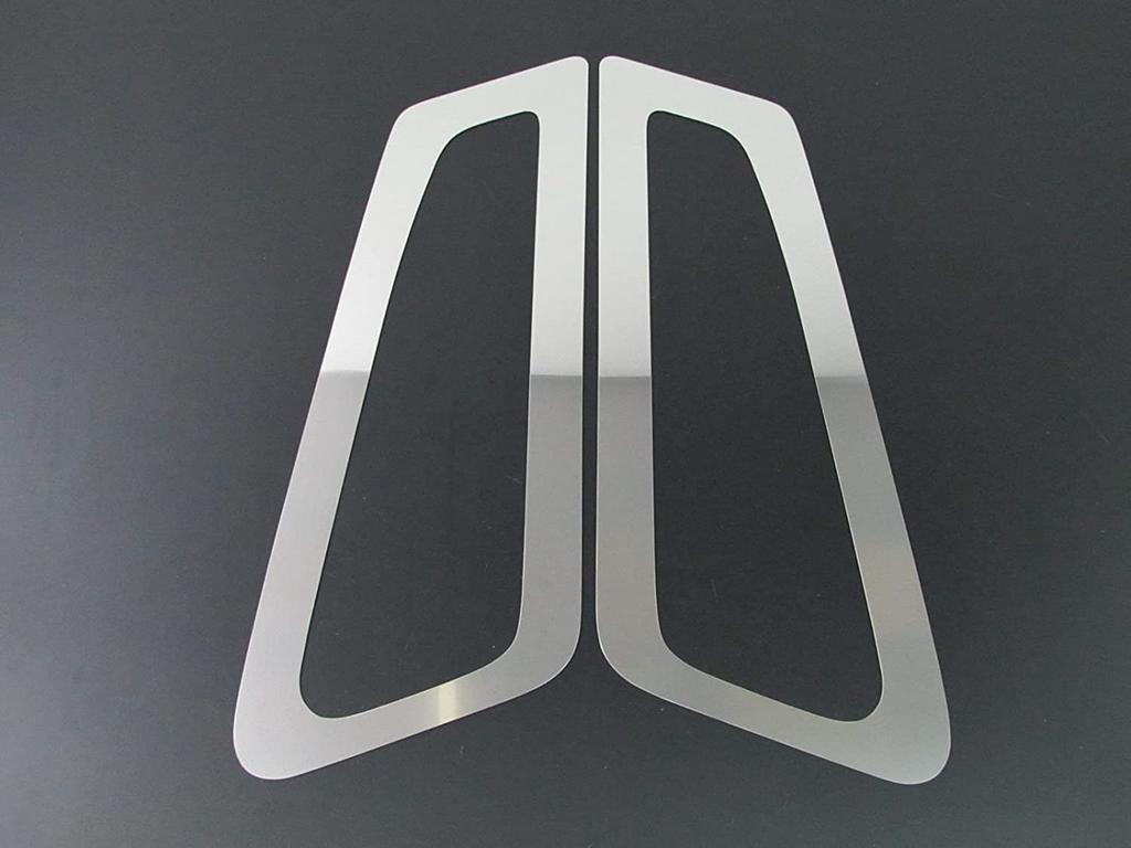 BRIGHTZ Finish Edelstahl Fenster Säule Typ A 6212 N-BOX JF1/JF2 Ultra-Spiegel Paneele, [WIN-PIL-002], 2-teiliges Set, N-BOX, N-BOX, N-BOX Plus,