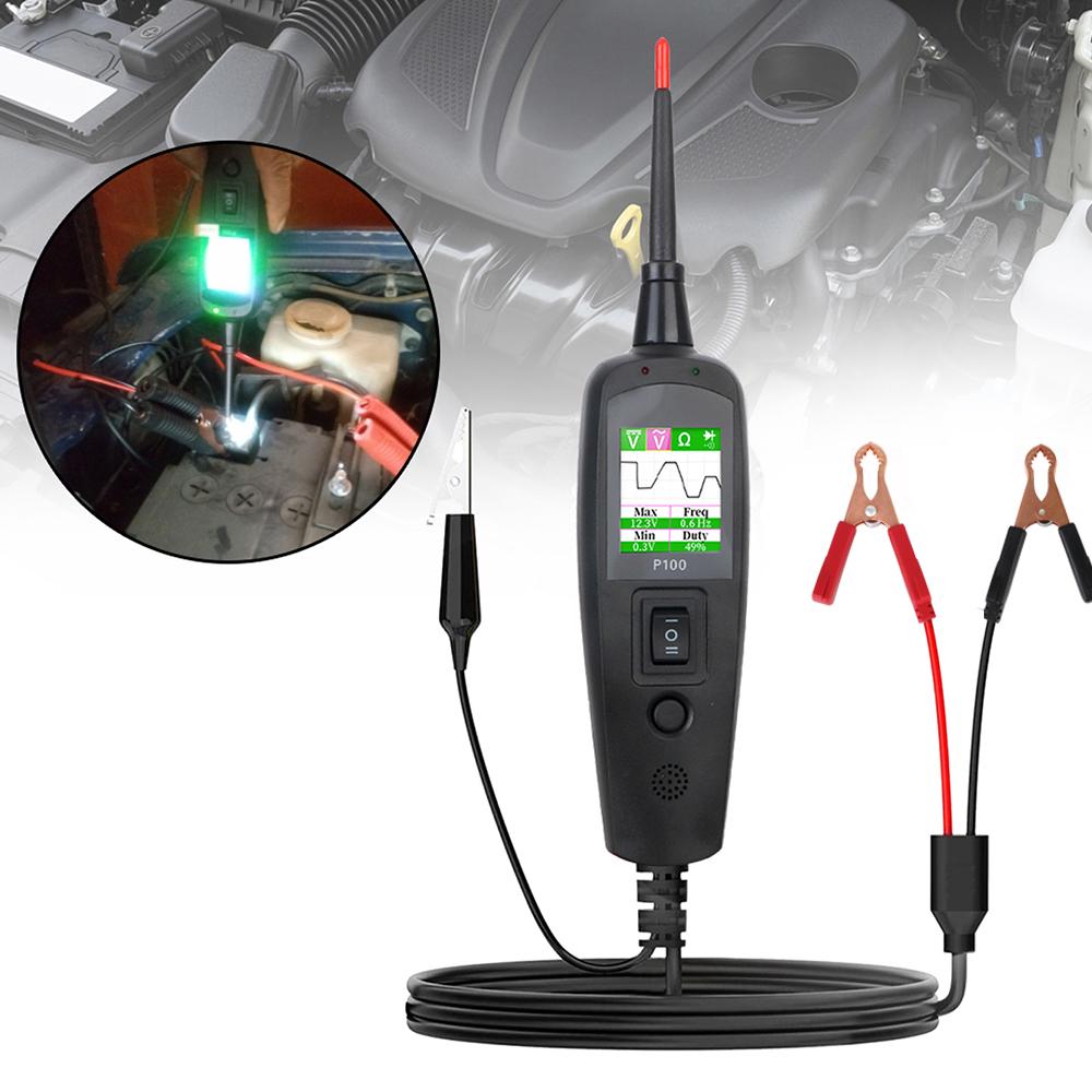 Diagnostic Tool Power Circuit Probe Kit Voltage/Resistant Tester Automotive Circuit Tester 12V 24V Car Accessories P100 2M