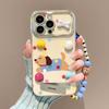 Polka Dot Dachshund Compatible with Apple 16 Pro Max Phone Case 14 Pro 13/12 Full Coverage 15 Window XS/15P Soft
