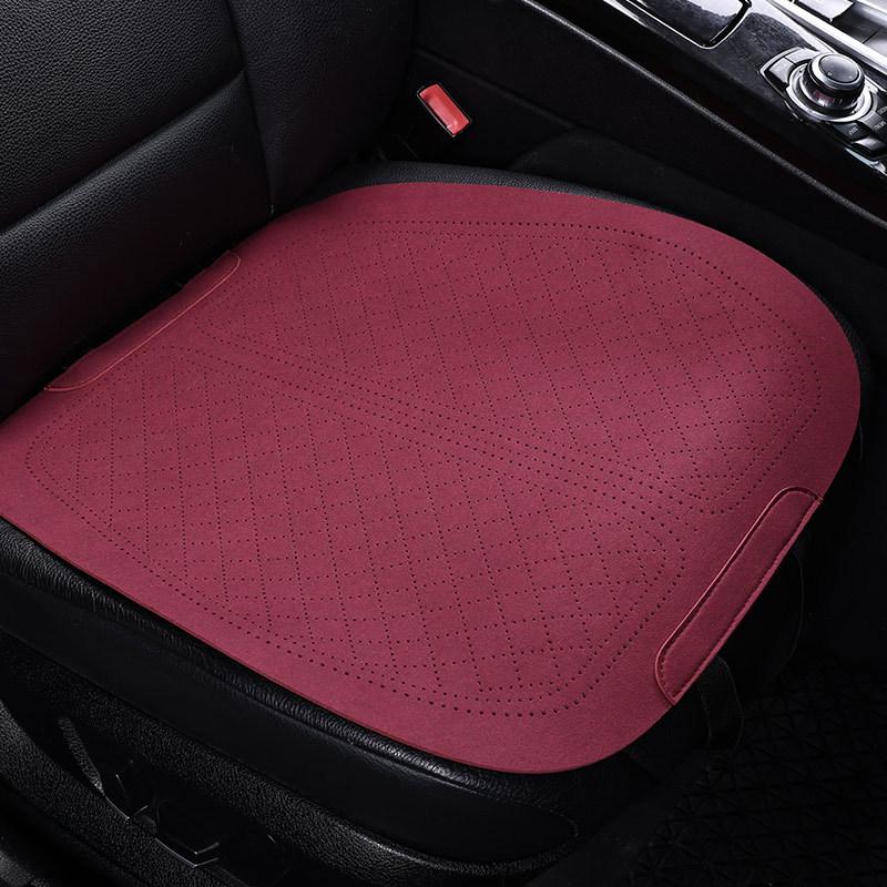 All-Season Universal Suede Deerskin Breathable Car Seat Cushion Cover