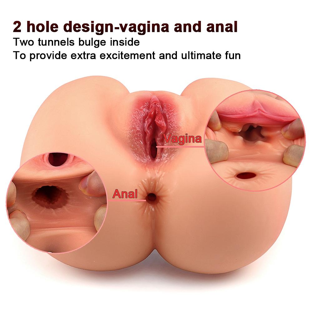RUNYU Vagina Für Männer Sex Spielzeug Tasche Künstliche Vagina Männlicher Masturbator Weiche Silikon Masturbation Puppe