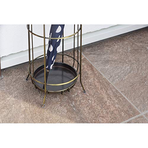 Azumaya-kk Umbrella Stand - Dimensions: W21 x D21 x H45cm AKB-437AGD