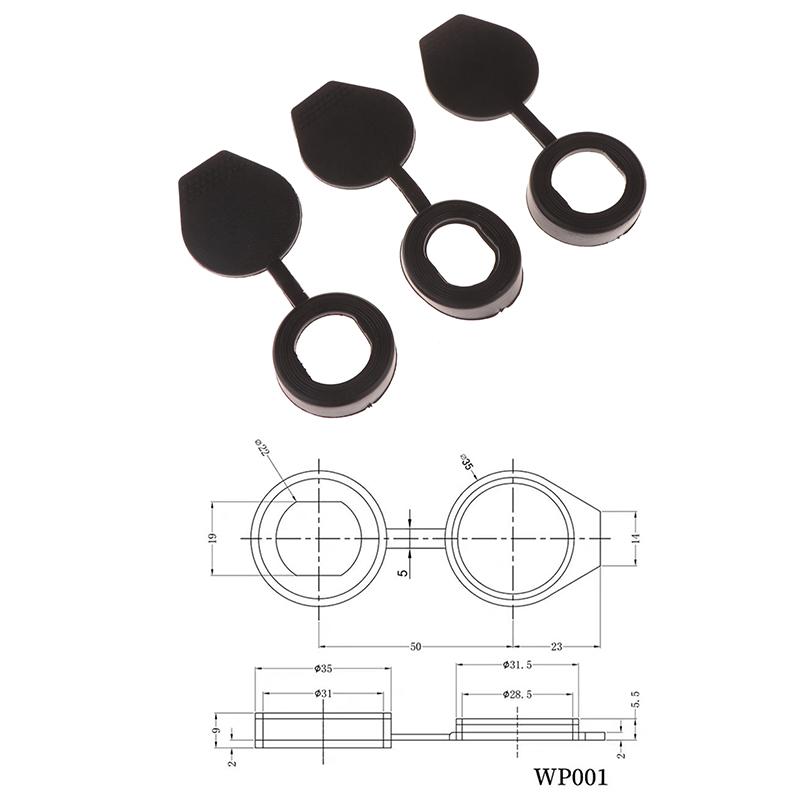 3 buc/set Capac impermeabil pentru încuietoare cu came de dulap, cilindru industrial, accesorii de exterior Ms705/816