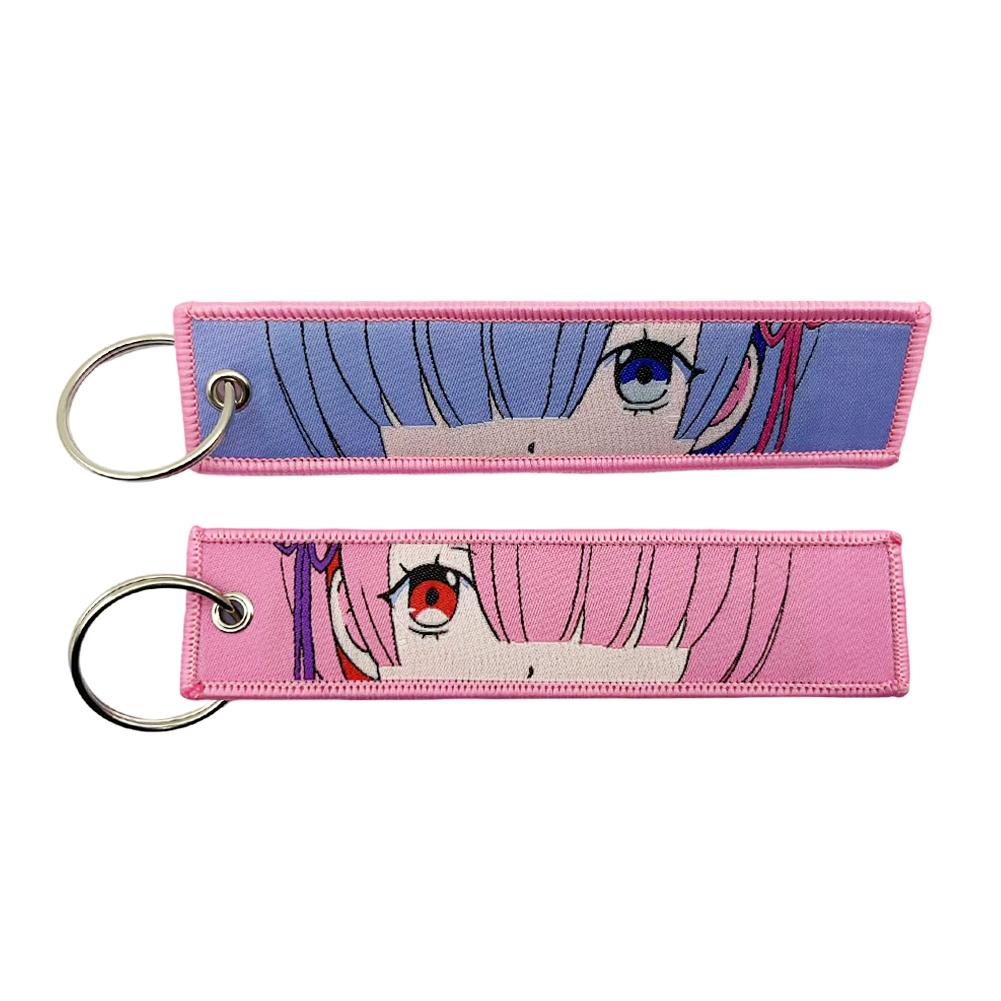 Anime Schloss Schlüsselanhänger Fan Geschenke Jet Tags Stickerei Schlüsselanhänger Niedlicher Auto Anhänger Schlüsselanhänger Schmuckstück Tasche Geldbörse Anhänger Zubehör Geschenke