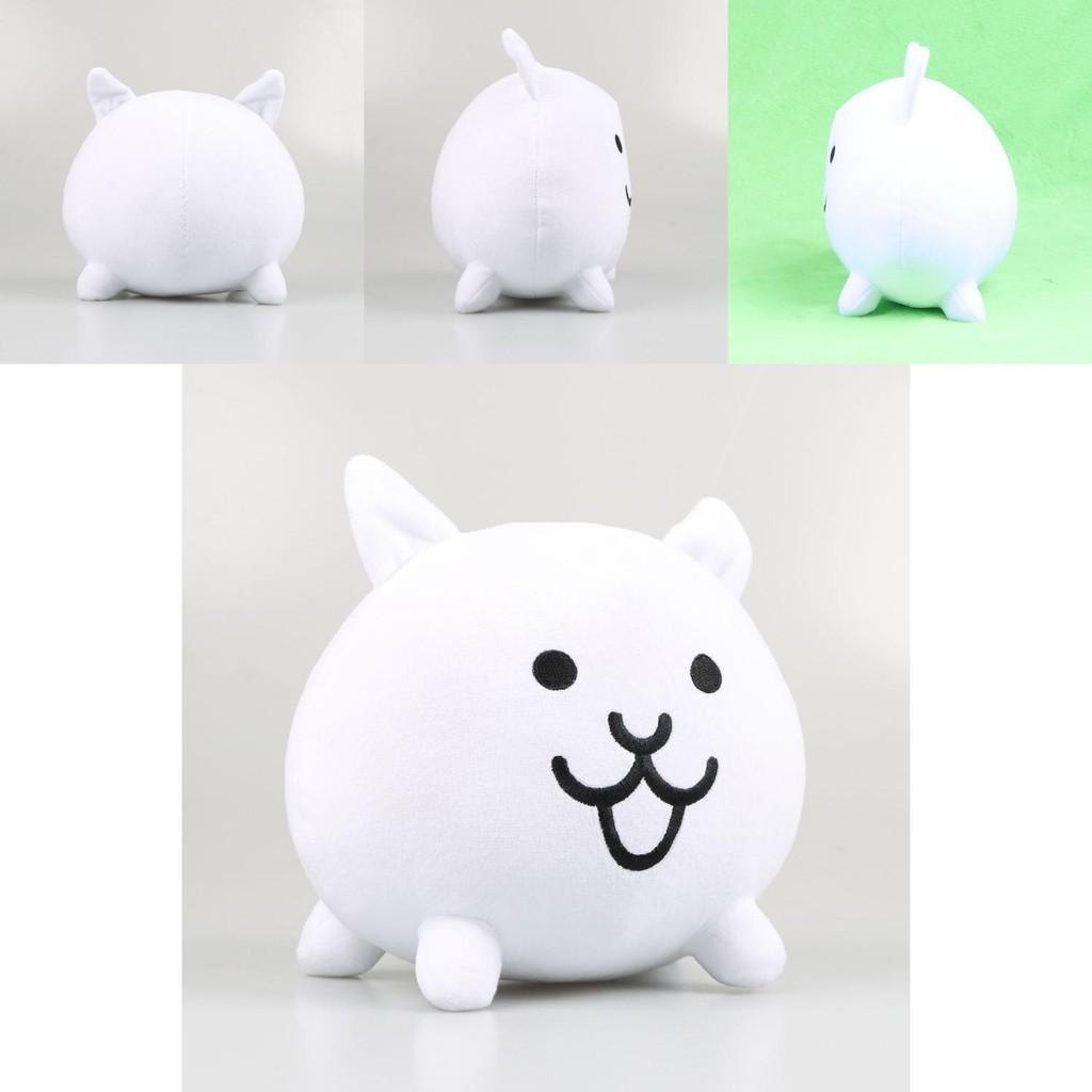 Rozkošný plyšový bojový kočka s výplní z měkkého anime polštářku