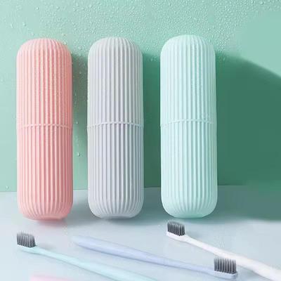 Portable Toothbrush and Toothpaste Holder Travel Set with Couple Cups