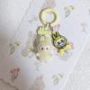 Doll Vinyl Sitting Cute Baby Mobile Phone Pendant Keychain Handmade DIY Car Pendant