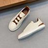 Men's Suede Leather Fashion Sneakers - European Style Casual & Business Shoes