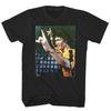 Bruce Lee Gelber Jumpsuit Foto Herren T-Shirt