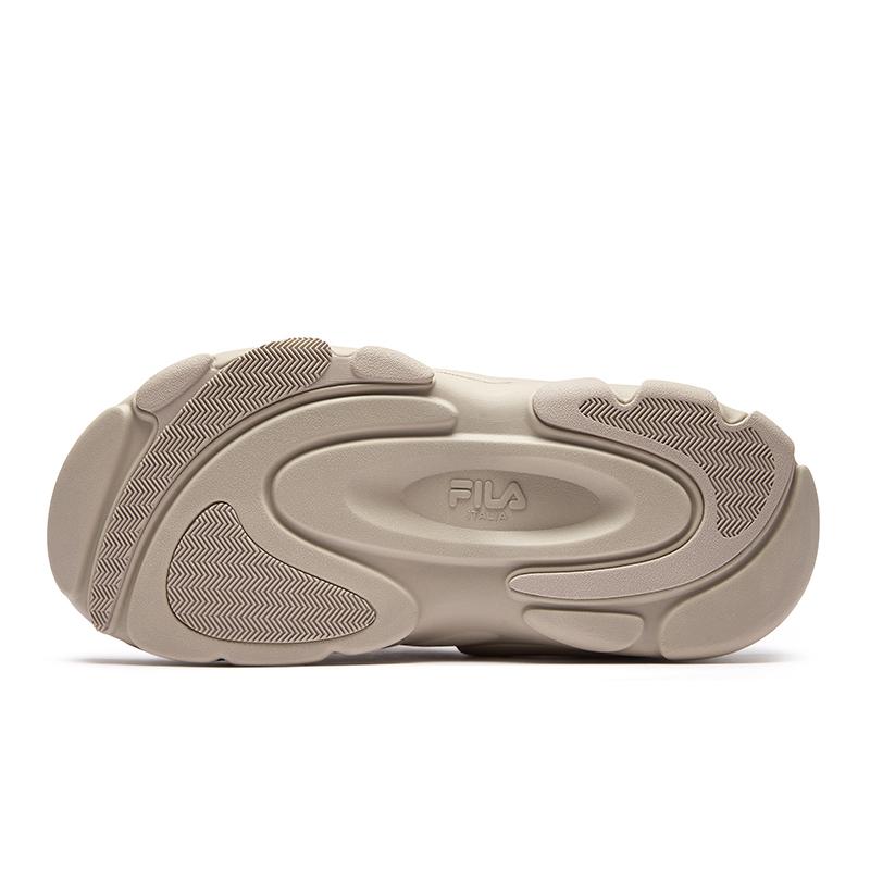Fila Fusion Ants Slipper Fashion Versatile Slide Sandals Men Slippers Feather-Gray T12M521803FFG