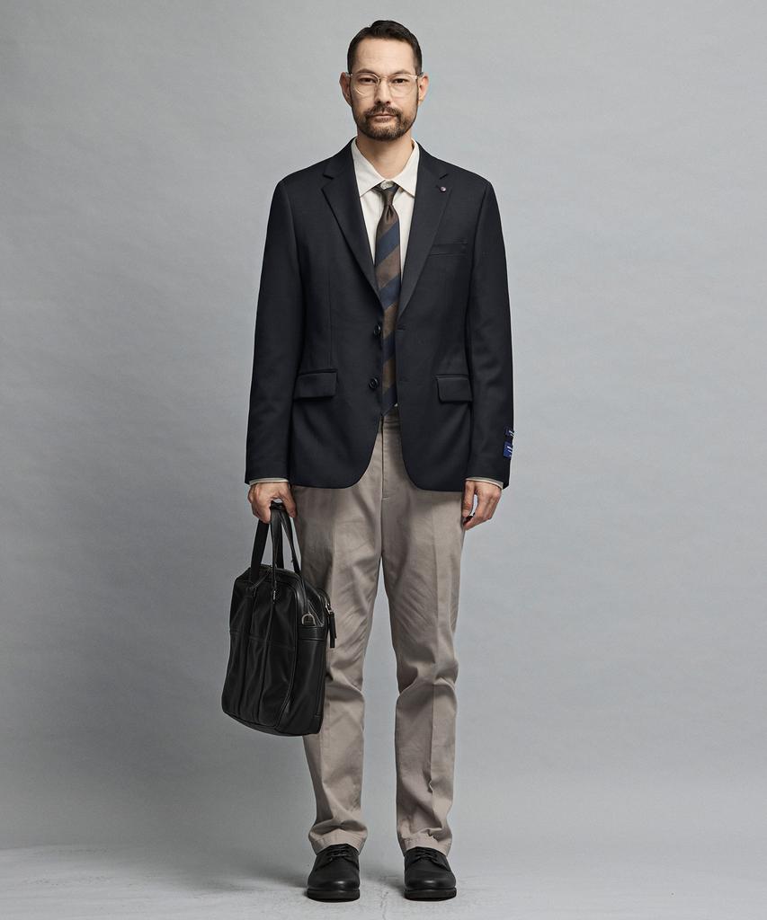 STCO [Four Seasons] 10-Year Wool Blend Four-Way Stretch Suit Jacket_Black (Slim Fit)_Ssjwz11Ssb