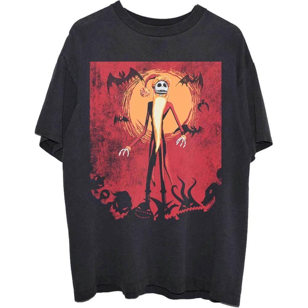 Unisex TShirt The Nightmare Before Christmas Jack Orange Sun S