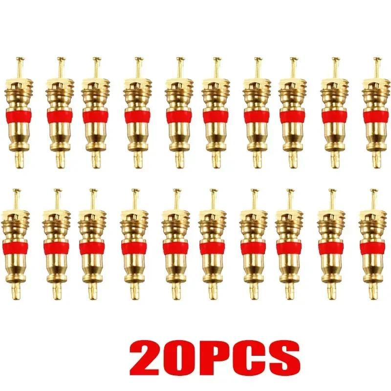 1/100PC Car Tire Valve Core Tool Set Plastic Handle Removal Tools Wrench Screwdriver Wrench Core Tire Repair Hand Tool for Car