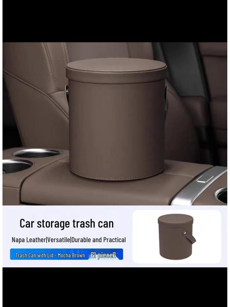 Compatible Car Trash Cans for Li Auto ONEL 6/7/8/9 - Multi-Functional Storage