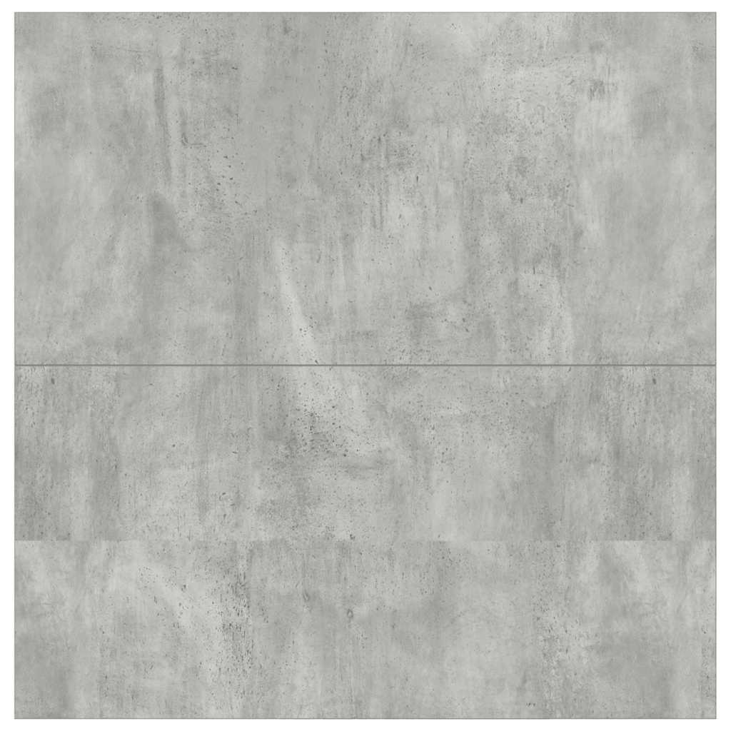 Coffee Table with Drawers Concrete Grey 70.5 x 70 x 40 cm