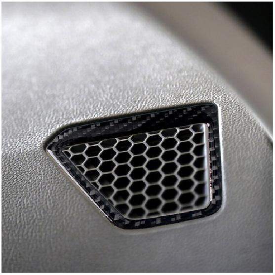 Carbon Fiber Dashboard Air Vent Outlet Frame Cover For BMW 3Series G20 -22
