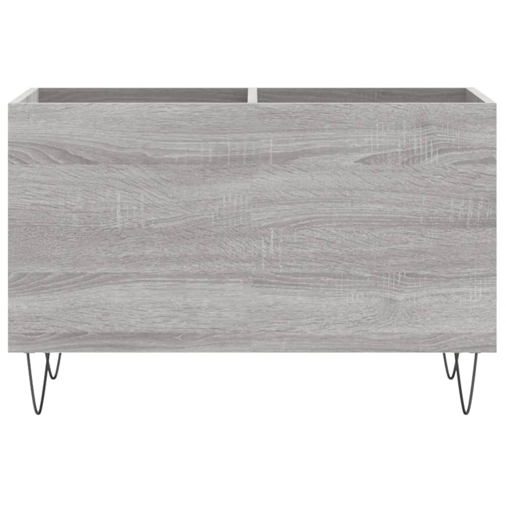 Record Cabinet Gray Sonoma 74.5 x 38 x 48 cm Engineered Wood